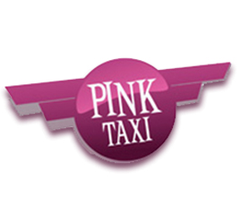 Pink taxi