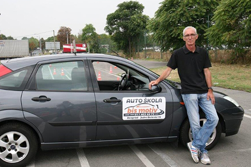 Auto škola Bis motiv Beograd