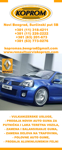 Auto vulkanizer KOPROM AS Beograd