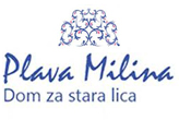 Plava milina dom za stare logo