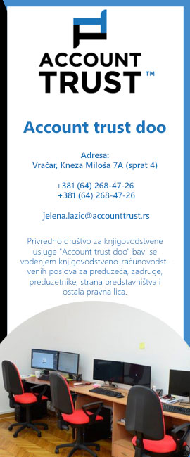 Account trust knjigovodstvene usluge