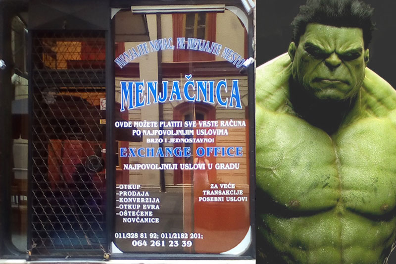 HULK menjačnica-Beograd