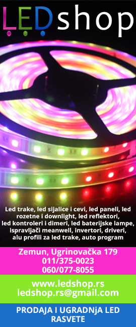 Led shop rasvetna tela