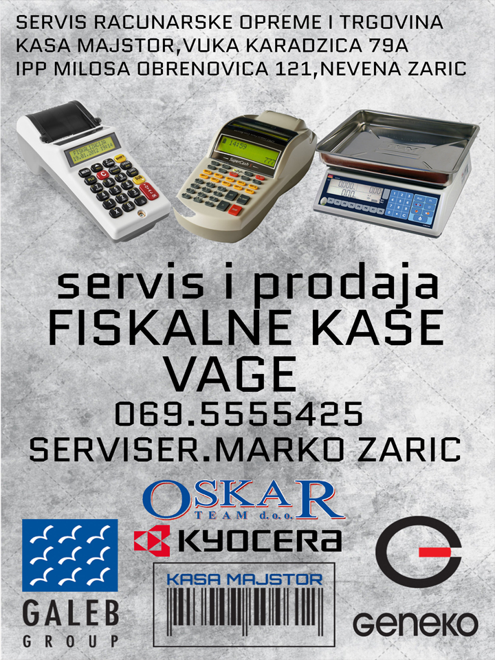  Kasa majstor Beograd